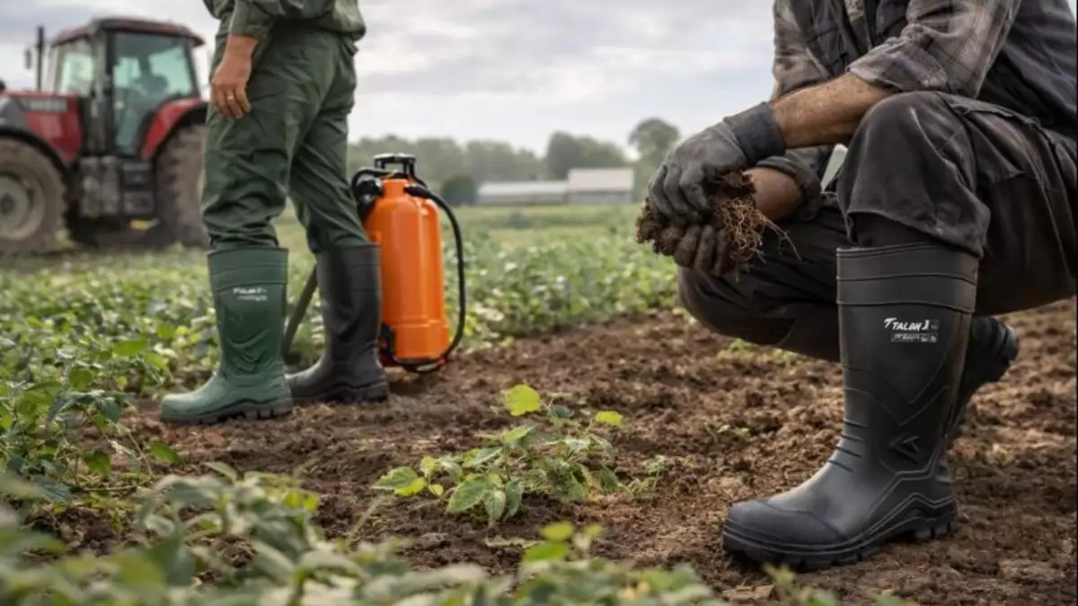 Gumicsizma a növénytermesztésben – amikor a biztonság a talajszinten kezdődik