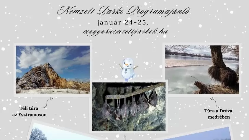  Nemzeti Park hétvégi programajánló január 24-25.