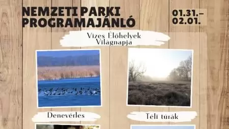  Nemzeti Park hétvégi programajánló 01.31.- 02.01.