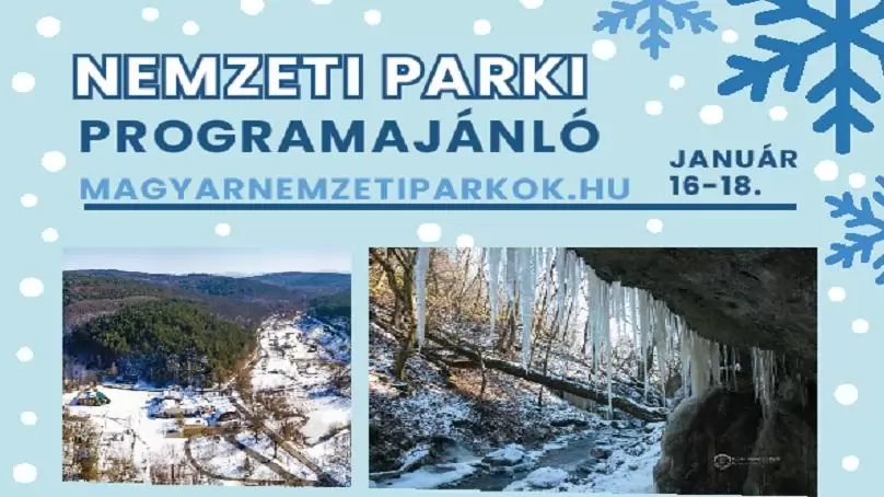 Nemzeti Park hétvégi programajánló január 16-18.