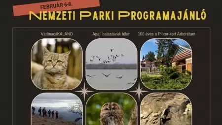  Nemzeti Park hétvégi programajánló február 6-8.