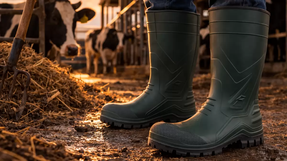 Munkavédelmi gumicsizma szerepe a farm- és gépszolgáltatásokban 