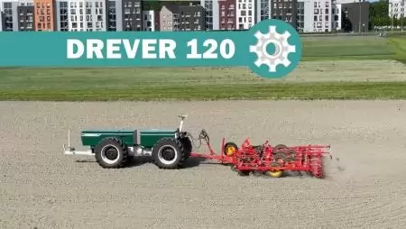 Az önvezető traktorok (5. rész) – A svéd Drever 120