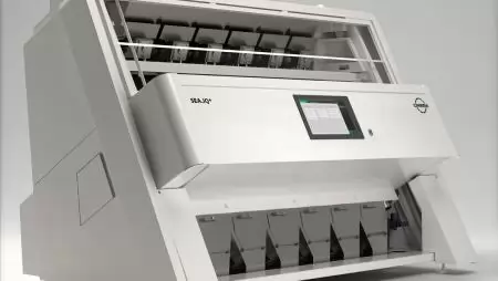 Színosztályozógéppel közel 100%-os tisztaság!