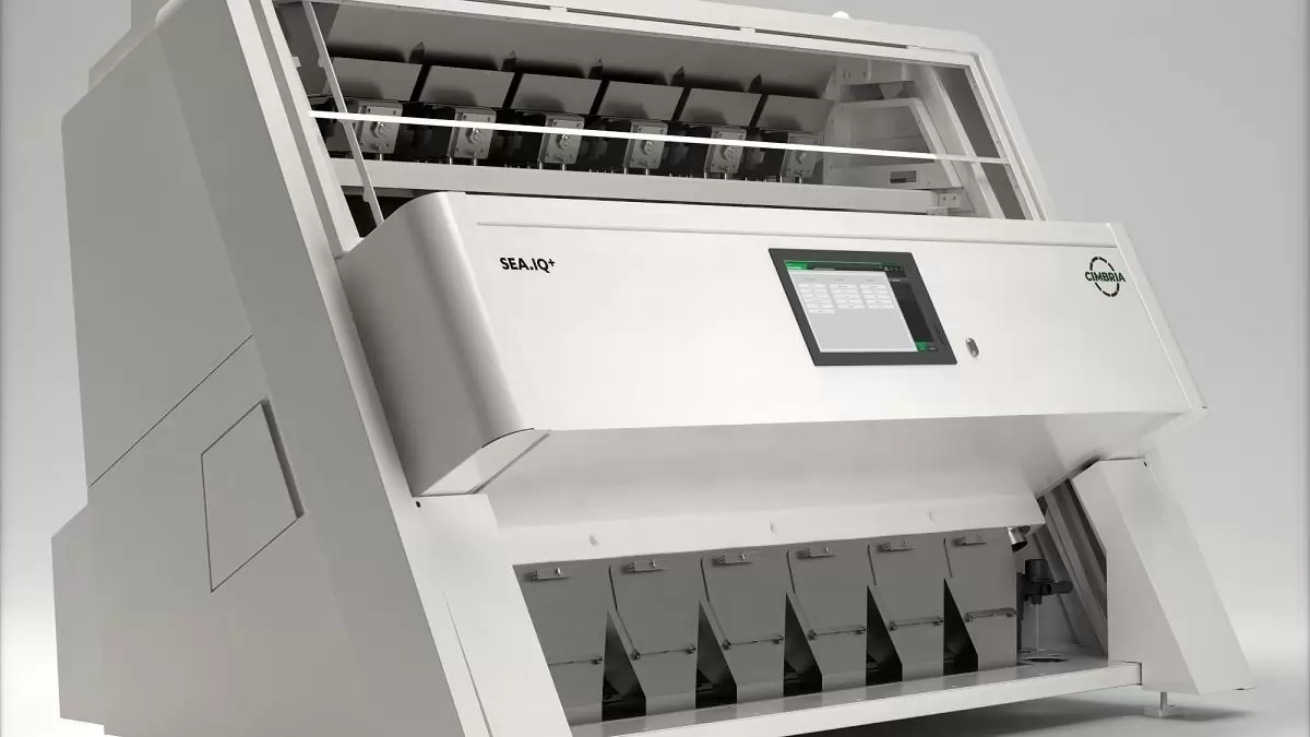 Színosztályozógéppel közel 100%-os tisztaság!