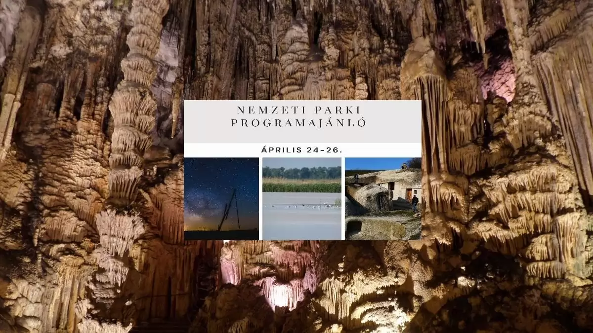 Nemzeti Park hétvégi programajánló április 24 - 26.