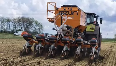 Strip-till művelés Hajdúböszörményben