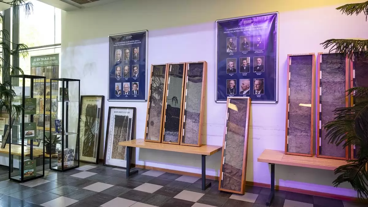 A talaj láthatatlan világát mutatja be a Széchenyi István Egyetem mosonmagyaróvári karán nyílt vándorkiállítás