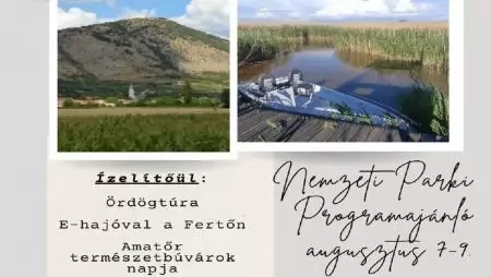 Nemzeti Parki programajánló augusztus 7 – 9.