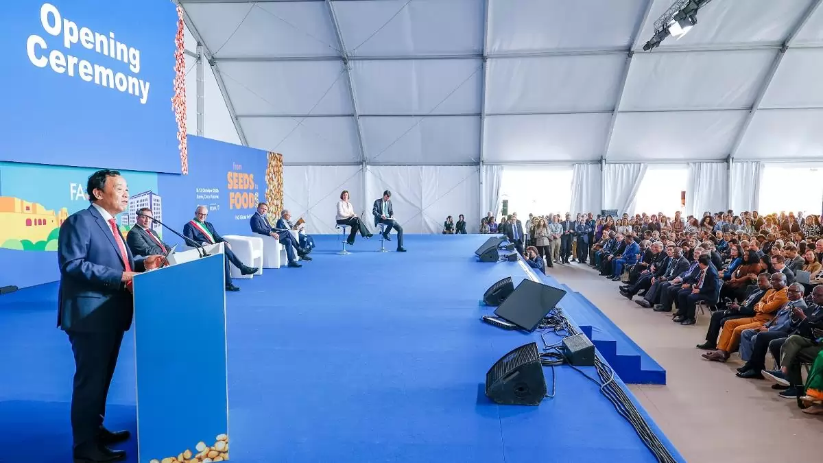 Megnyílt az FAO „A magtól az élelmiszerig” című kiállítása a történelmi római Circo Massimo negyedben