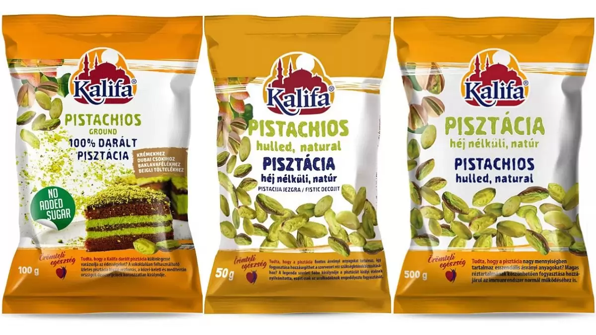 Aflatoxin-szennyezettség miatt Kalifa pisztácia termékeket hívott vissza a Nébih