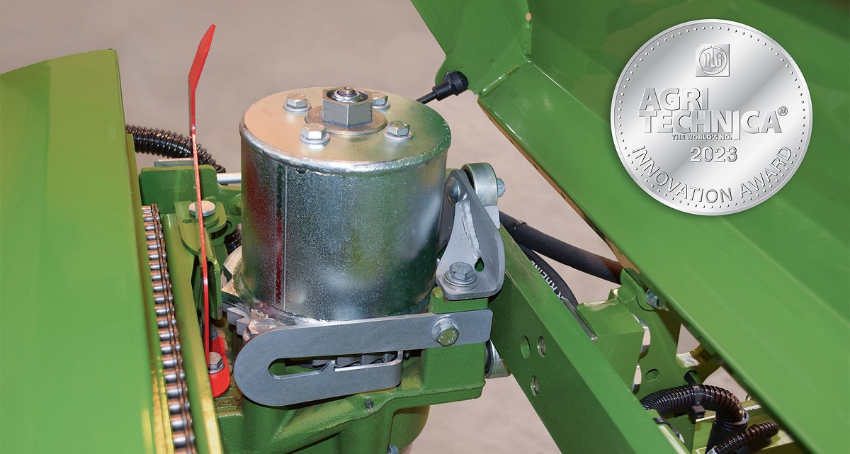 Agritechnica 2023: DLG ez&uuml;st&eacute;rem a Krone BiG X &ouml;nj&aacute;r&oacute; sil&oacute;z&oacute;k innovat&iacute;v &eacute;lező berendez&eacute;s&eacute;&eacute;rt.