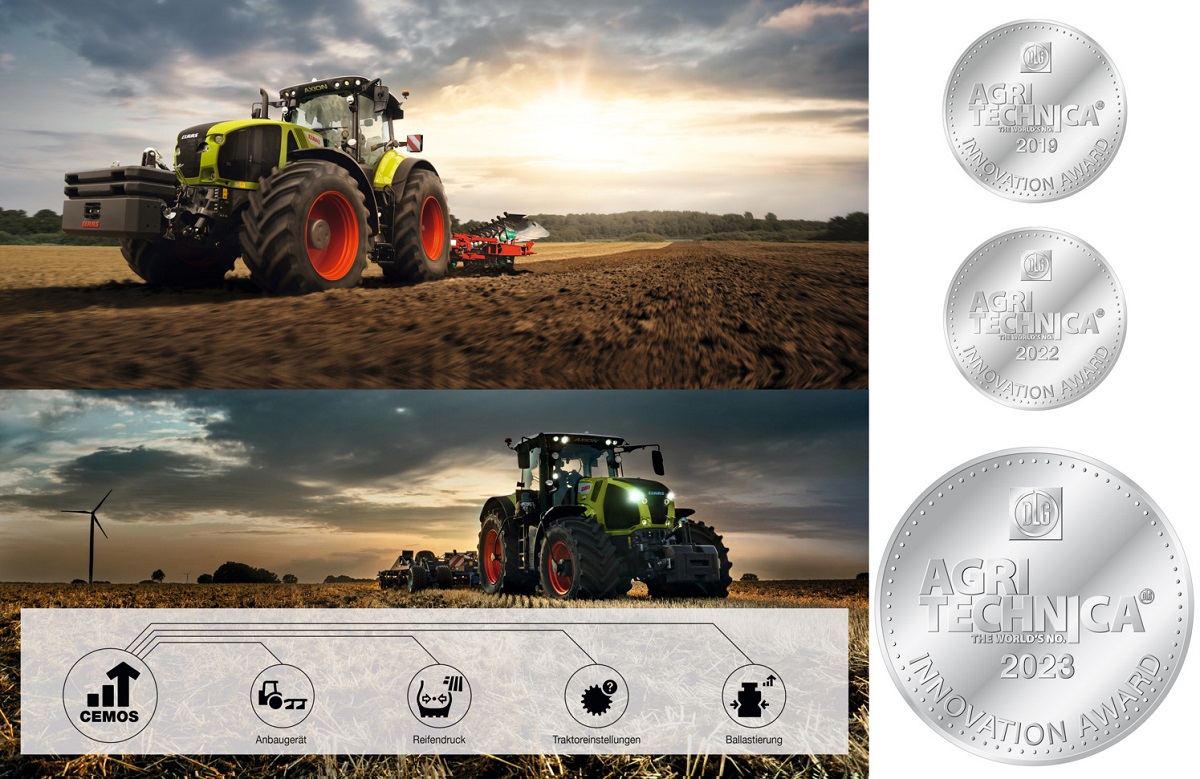 Két ezüst Agritechnica Innovációs Díj a CLAAS és a 3A részére