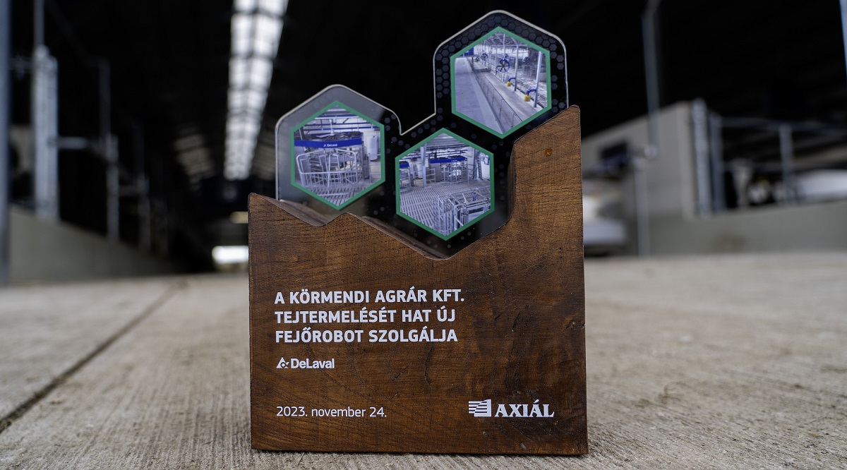 Giga beruh&aacute;z&aacute;s val&oacute;sult meg K&ouml;rmenden  &ndash; A DeLaval berendez&eacute;sek &uacute;j szintre emelik a tart&aacute;s- &eacute;s fej&eacute;stechnol&oacute;gi&aacute;t