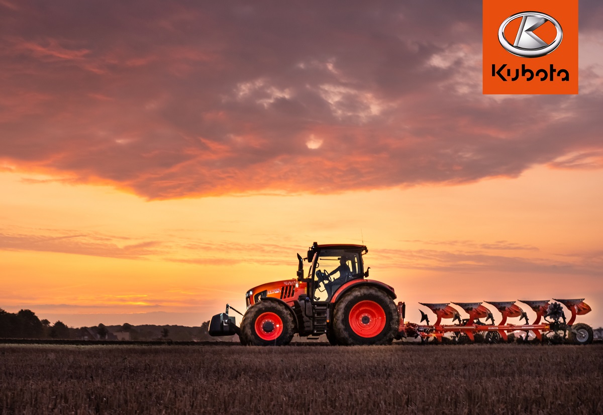 Kubota&reg; M7003: m&eacute;rce a professzion&aacute;lis mezőgazdas&aacute;gi traktorok ter&uuml;let&eacute;n