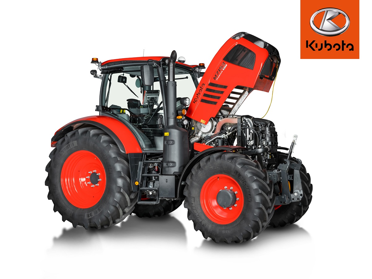 Kubota&reg; M7003: m&eacute;rce a professzion&aacute;lis mezőgazdas&aacute;gi traktorok ter&uuml;let&eacute;n
