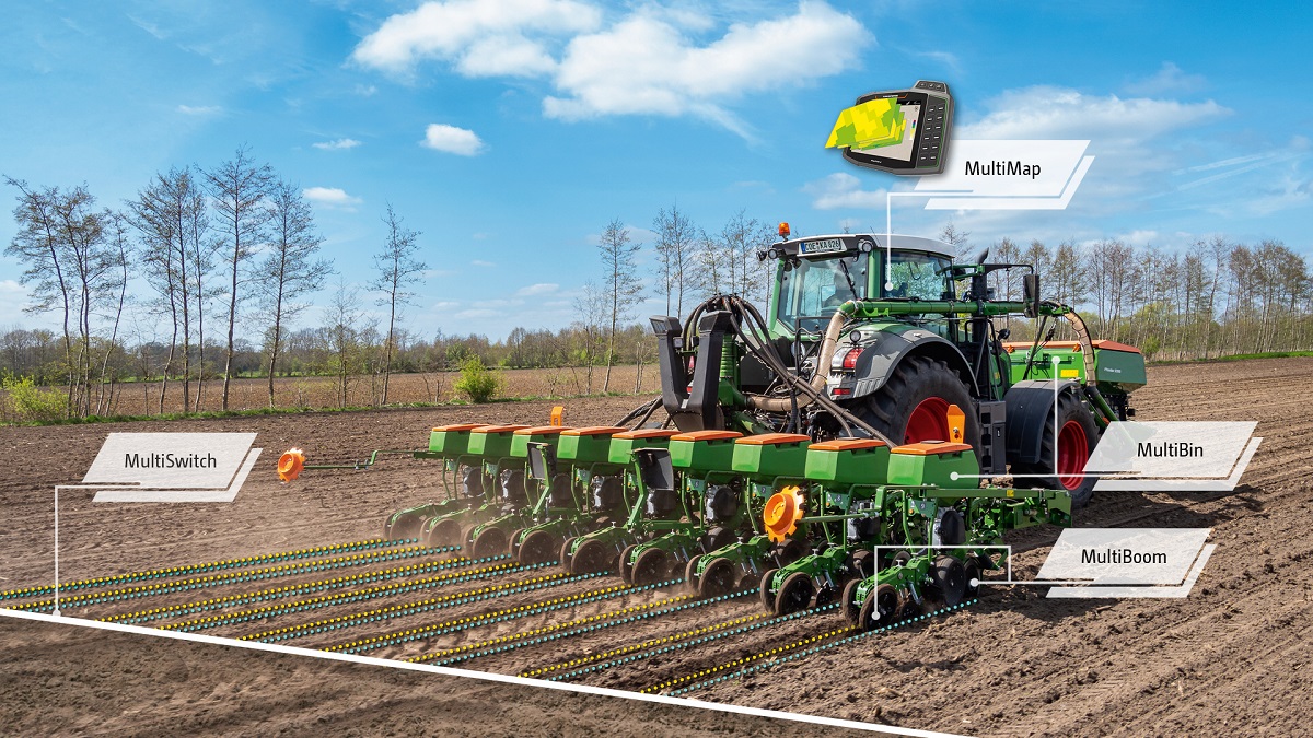 AMAZONE MultiFunctions a prec&iacute;zi&oacute;s szemenk&eacute;nti vet&eacute;shez 