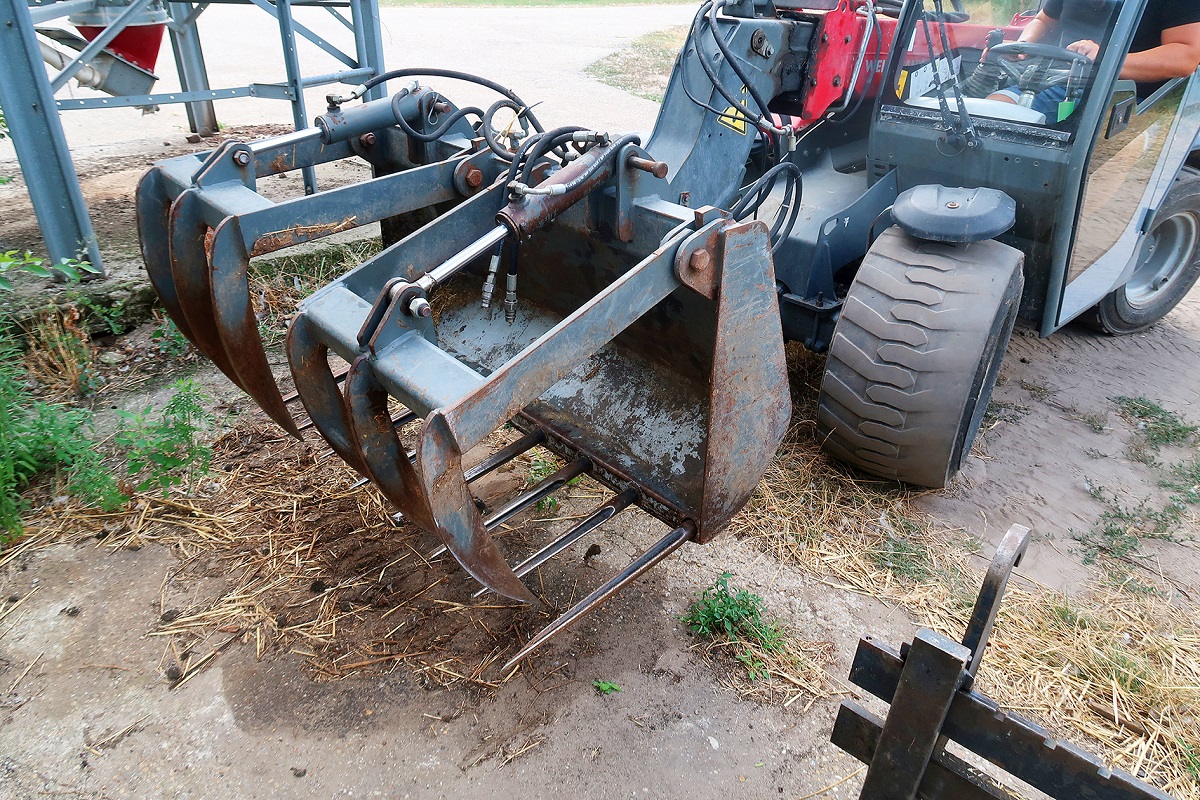 Weidemann T4512 teleszkópos rakodógép – A telep szíve, lelke, motorja