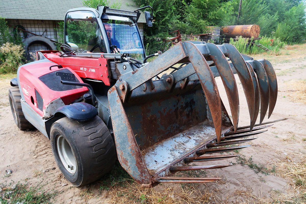 Weidemann T4512 teleszkópos rakodógép – A telep szíve, lelke, motorja