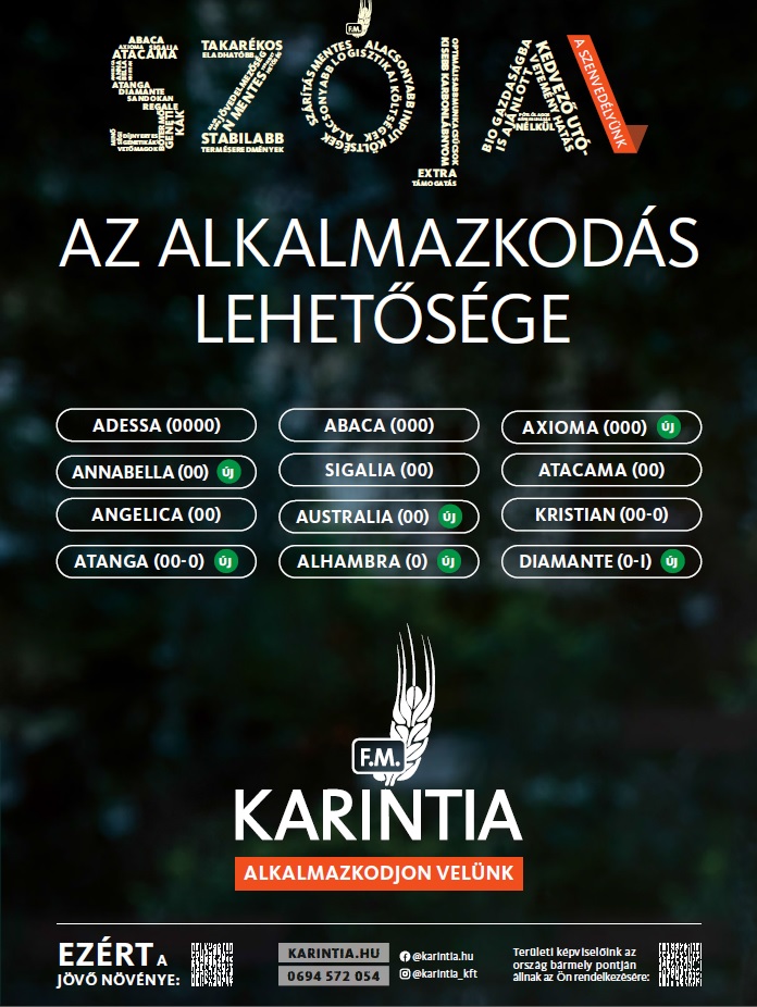 A kal&aacute;szos gabon&aacute;k őszi gyomosod&aacute;s&aacute;r&oacute;l &ndash; Gyomfajok k&aacute;ros&iacute;t&aacute;s&aacute;r&oacute;l &eacute;s a v&eacute;dekez&eacute;si lehetős&eacute;gekről