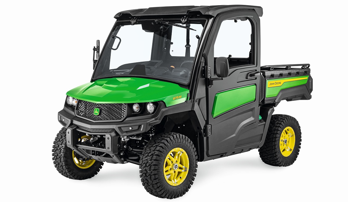 Fokozott k&eacute;nyelem, sokoldal&uacute;s&aacute;g &eacute;s megb&iacute;zhat&oacute;s&aacute;g az eur&oacute;pai piacon A John Deere bemutatja az &uacute;j Gator&trade; XUV 875M haszonj&aacute;rművet