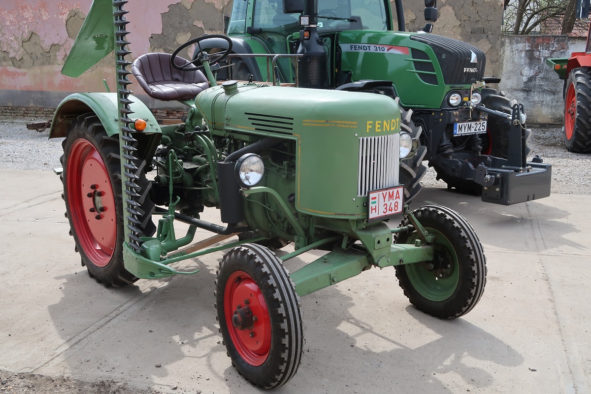 A mezőg&eacute;pek veter&aacute;njai &ndash; Fendt d&iacute;zel-l&oacute;