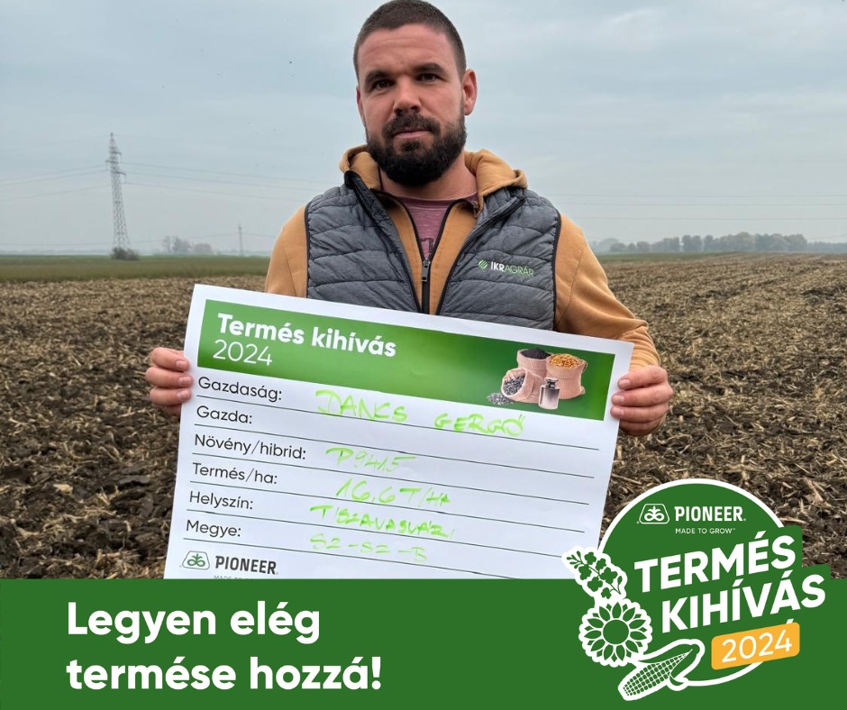 A Corteva Agriscience elismer&eacute;sben r&eacute;szes&iacute;tette a legmagasabb term&eacute;shozamot el&eacute;rő magyarorsz&aacute;gi gazd&aacute;kat