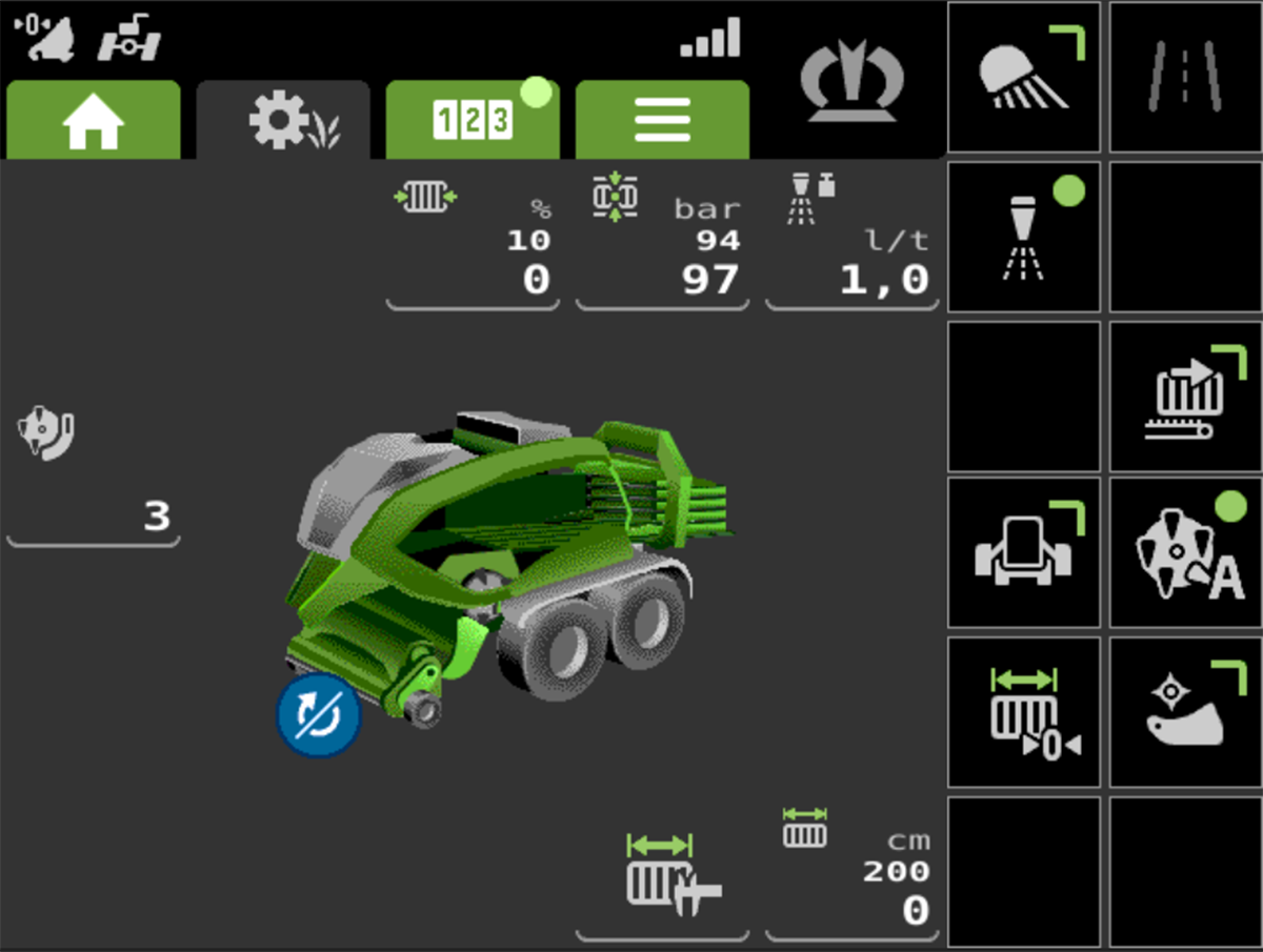 Krone újdonságok az Agritechnica-n