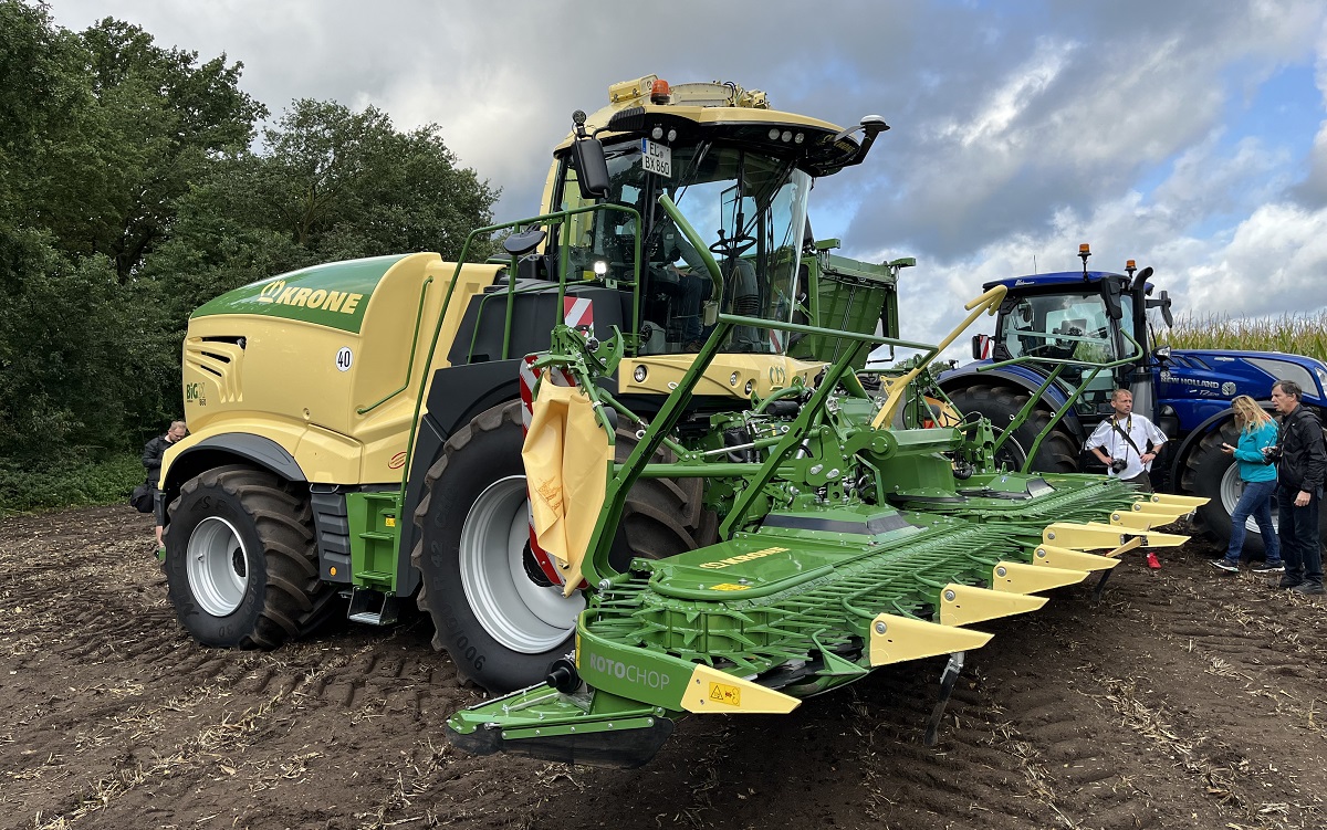 Krone újdonságok az Agritechnica-n