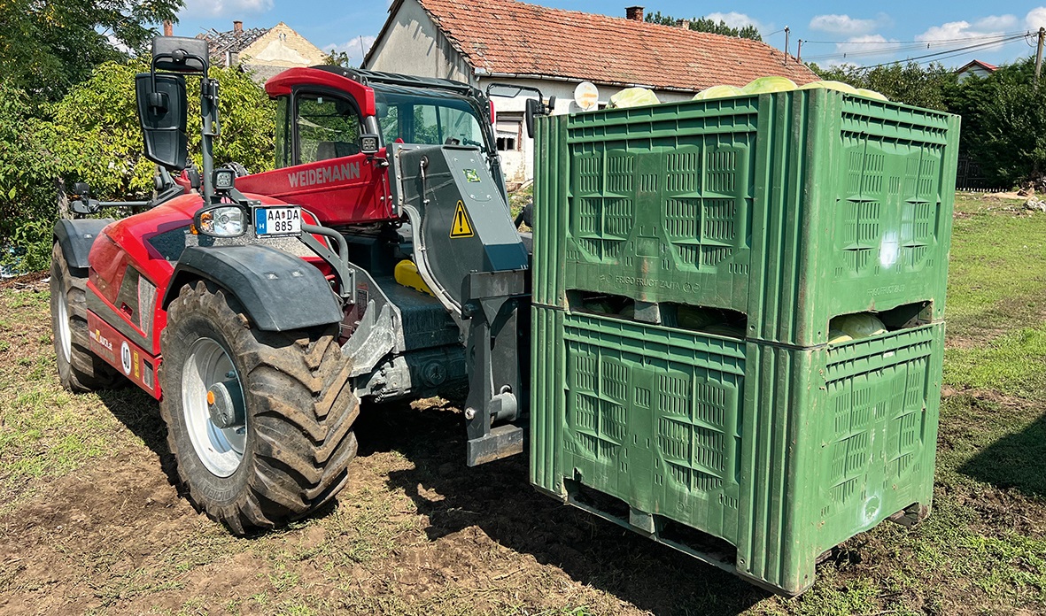 Kifinomult erőművész – A Weidemann T7042 rakodógép
