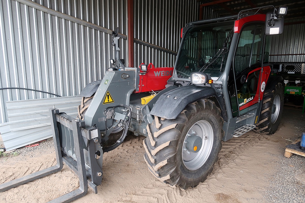 Kifinomult erőművész – A Weidemann T7042 rakodógép