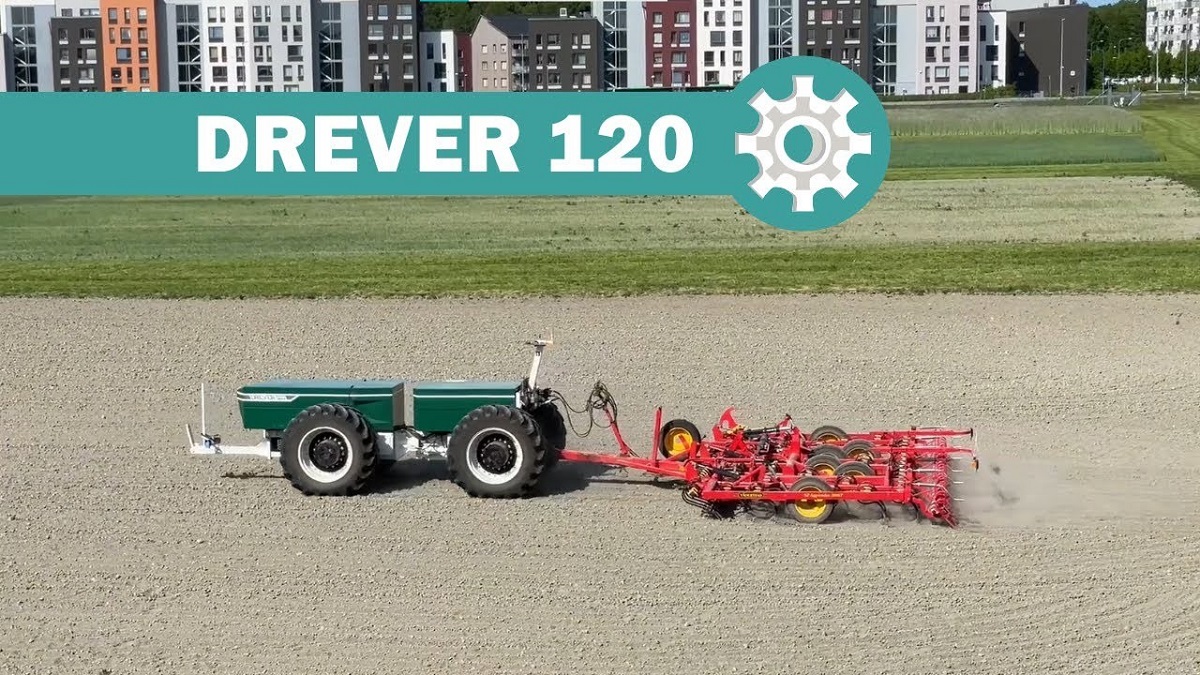 Az önvezető traktorok (5. rész) – A svéd Drever 120