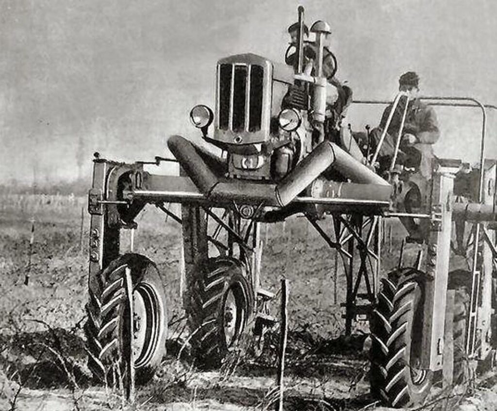 DUTRA UH-40 &ndash; Szőlőművelő hidastraktor