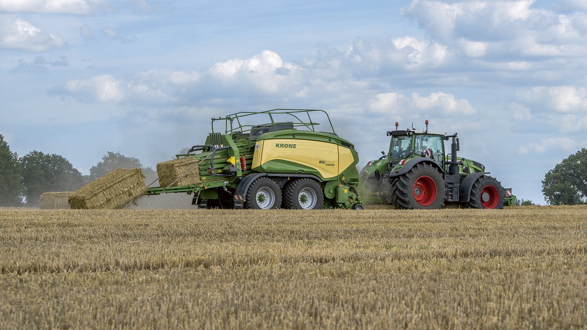 A KRONE BiG Pack HDP II diz&aacute;jnd&iacute;jat kapott