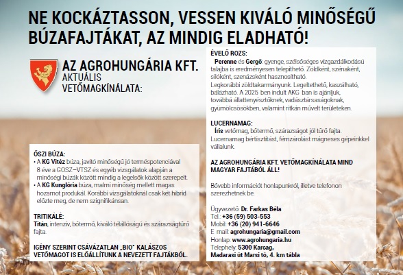 Károsítók a szántóföldön (4. rész) – Május – június eleje