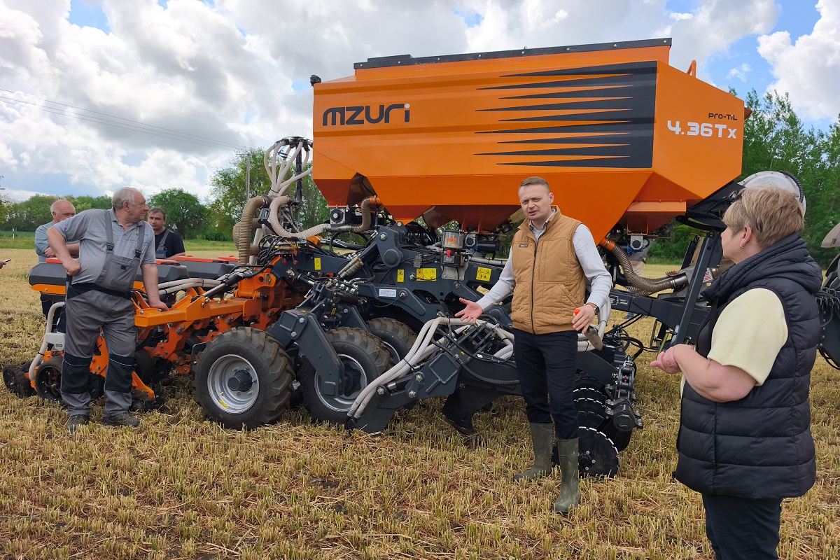 Strip-till művelés Hajdúböszörményben
