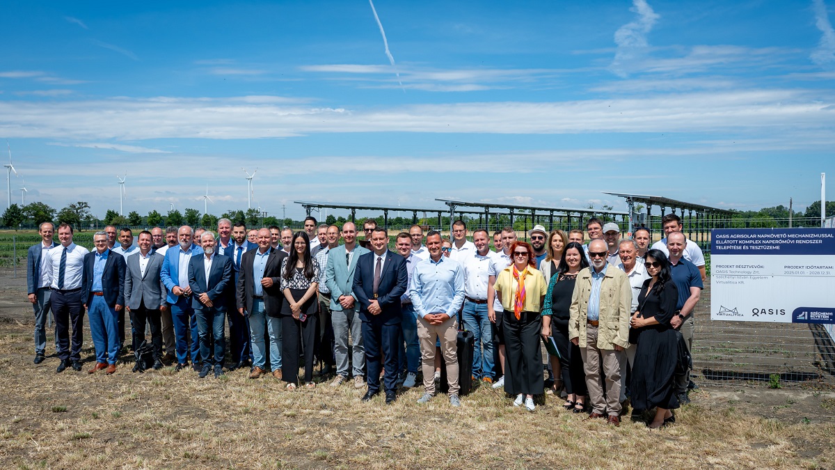 Zöldenergia és precíziós mezőgazdaság egy helyen: agrárinnovációs fejlesztést mutatott be a Széchenyi István Egyetem