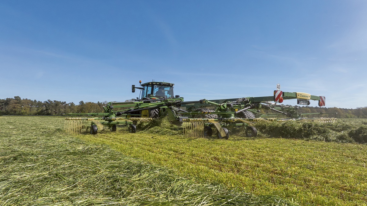 KRONE Swadro TC 1250 Pro – Rendképzés még nagyobb kényelemmel