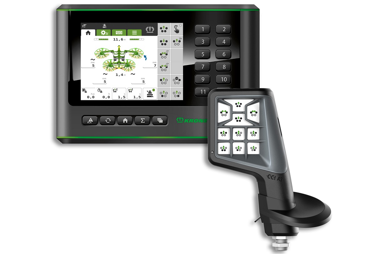KRONE Swadro TC 1250 Pro – Rendképzés még nagyobb kényelemmel