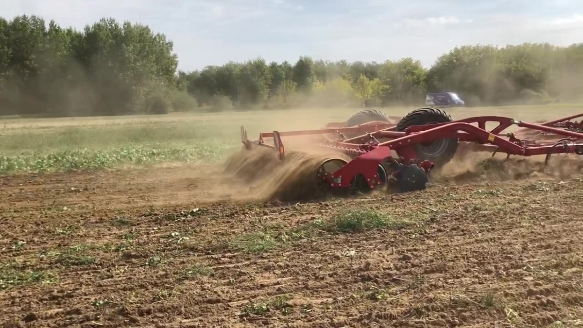 Mulcstechnológia, sávos művelés a Horsch-tól