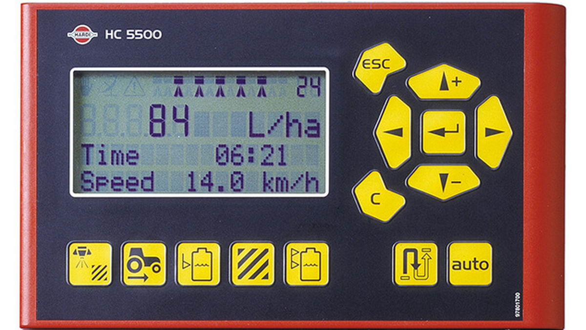 HC 5500 vezérlőegység